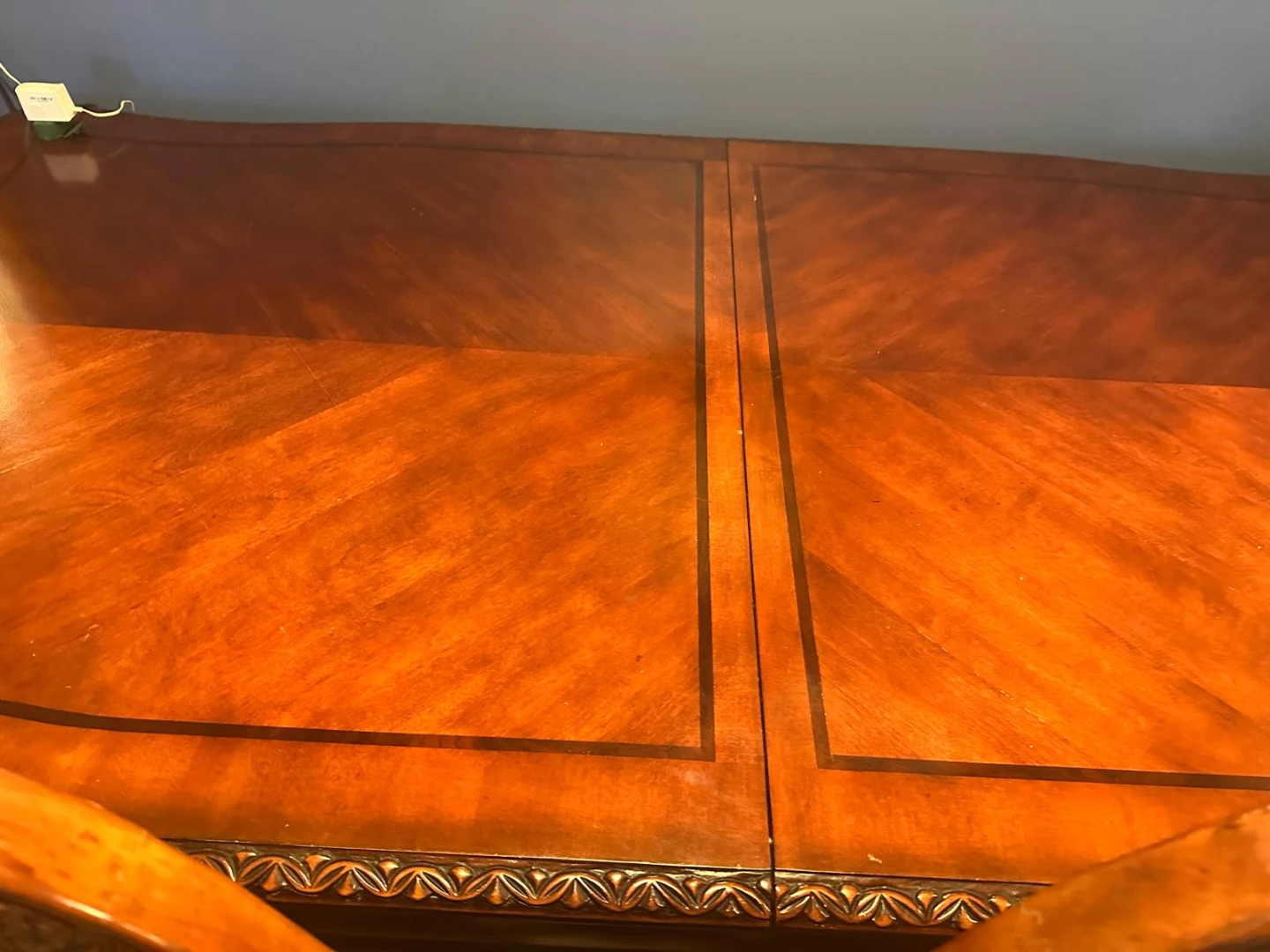 Formal Dining Table and Three Upholstered Chairs - photo 2
