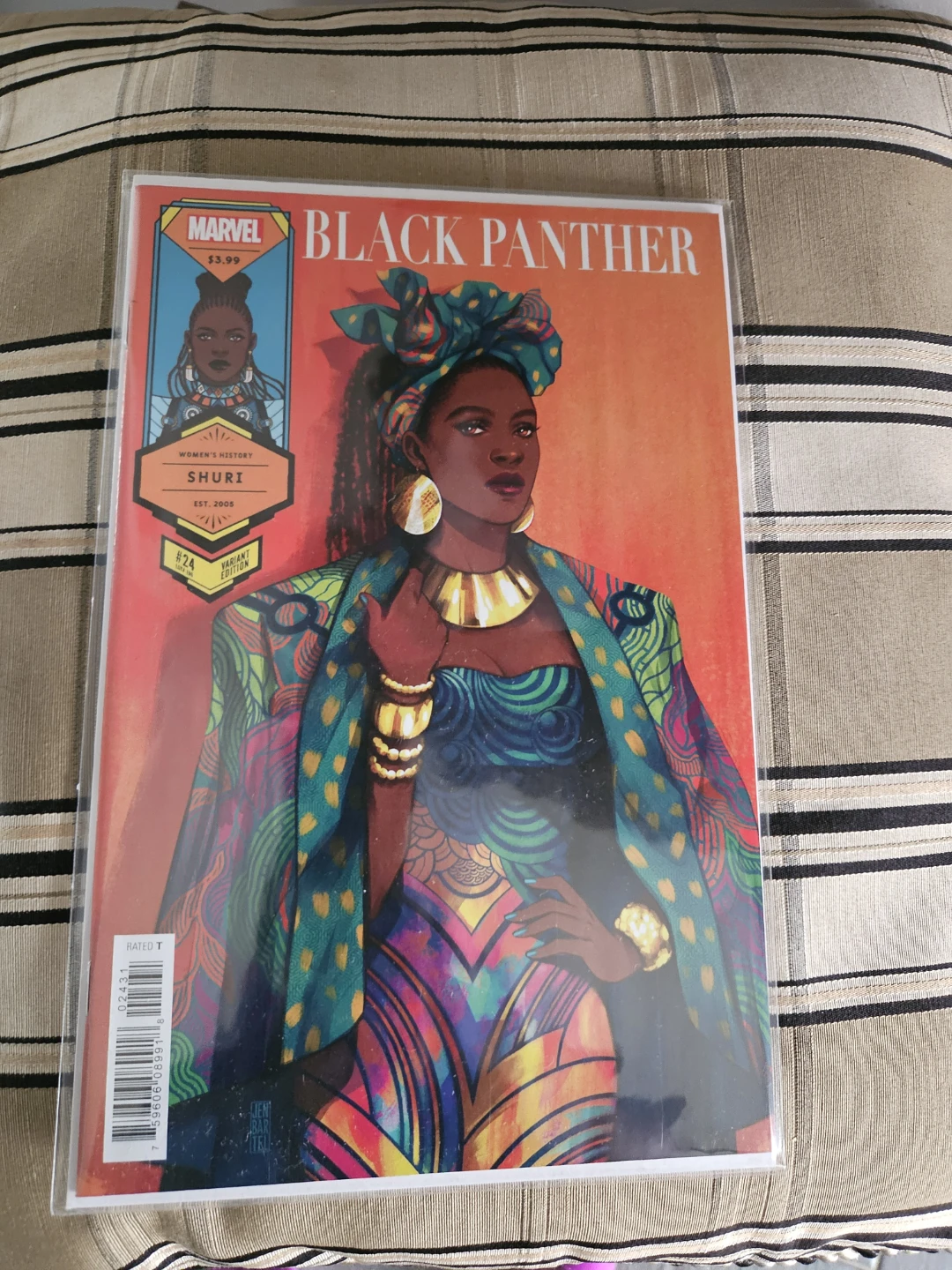 Shuri #18 women's month variant Jen bartel
