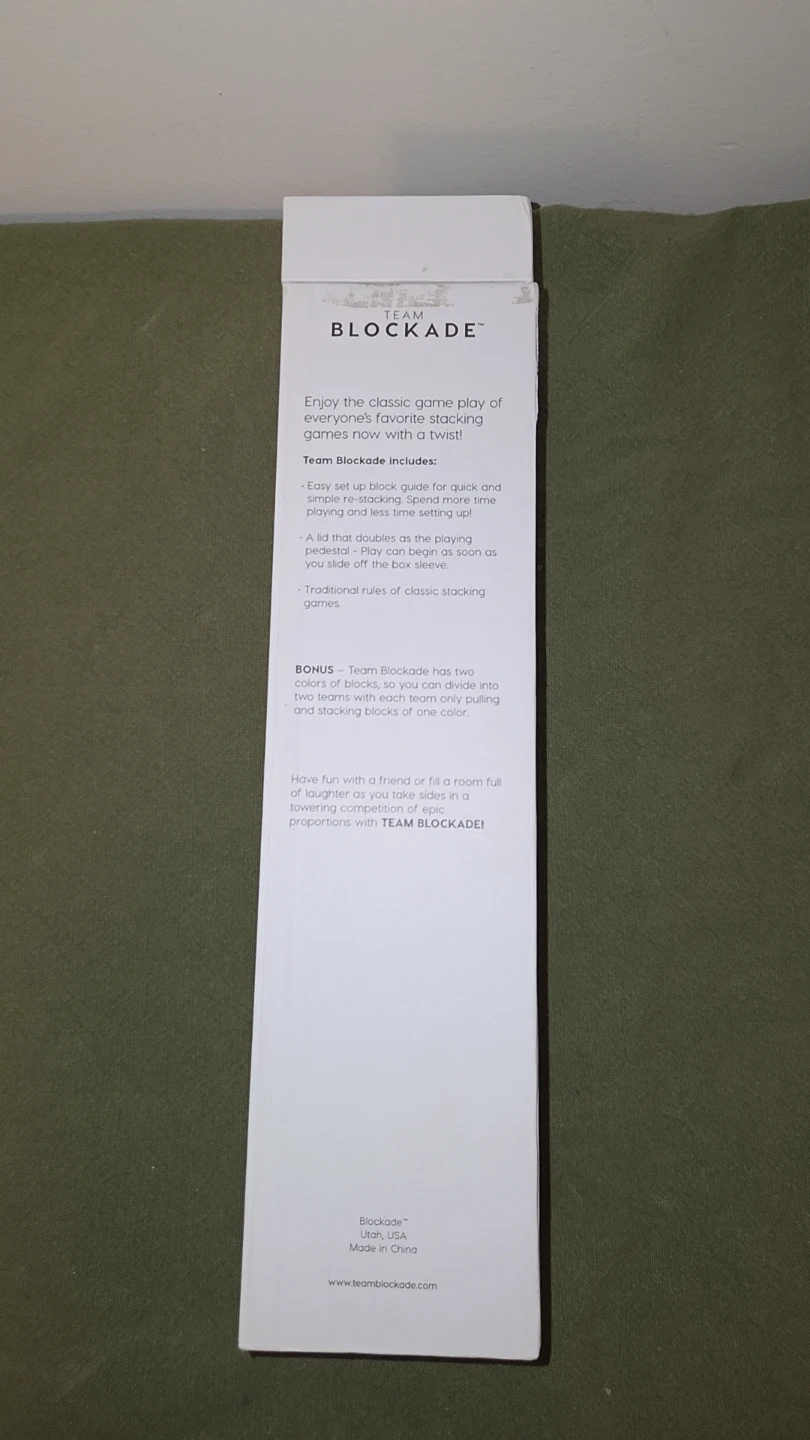 Team Blockade Stacking Game - photo 2