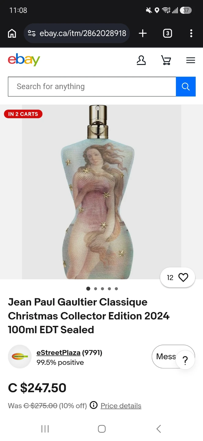 Jean Paul Gaultier Collector Edition 100ml EDT