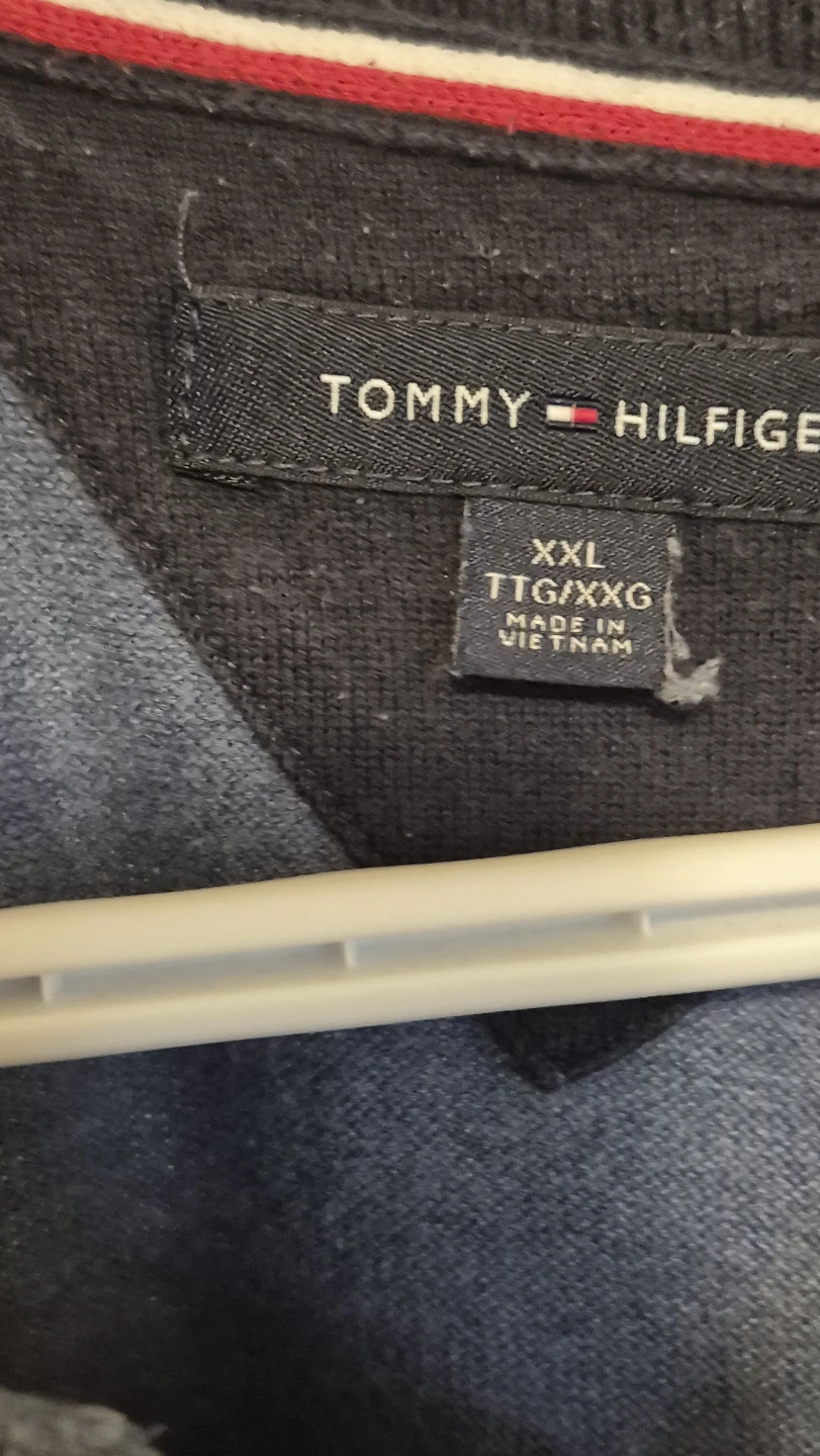 Tommy Hilfiger Blue Henley Sweater - photo 2