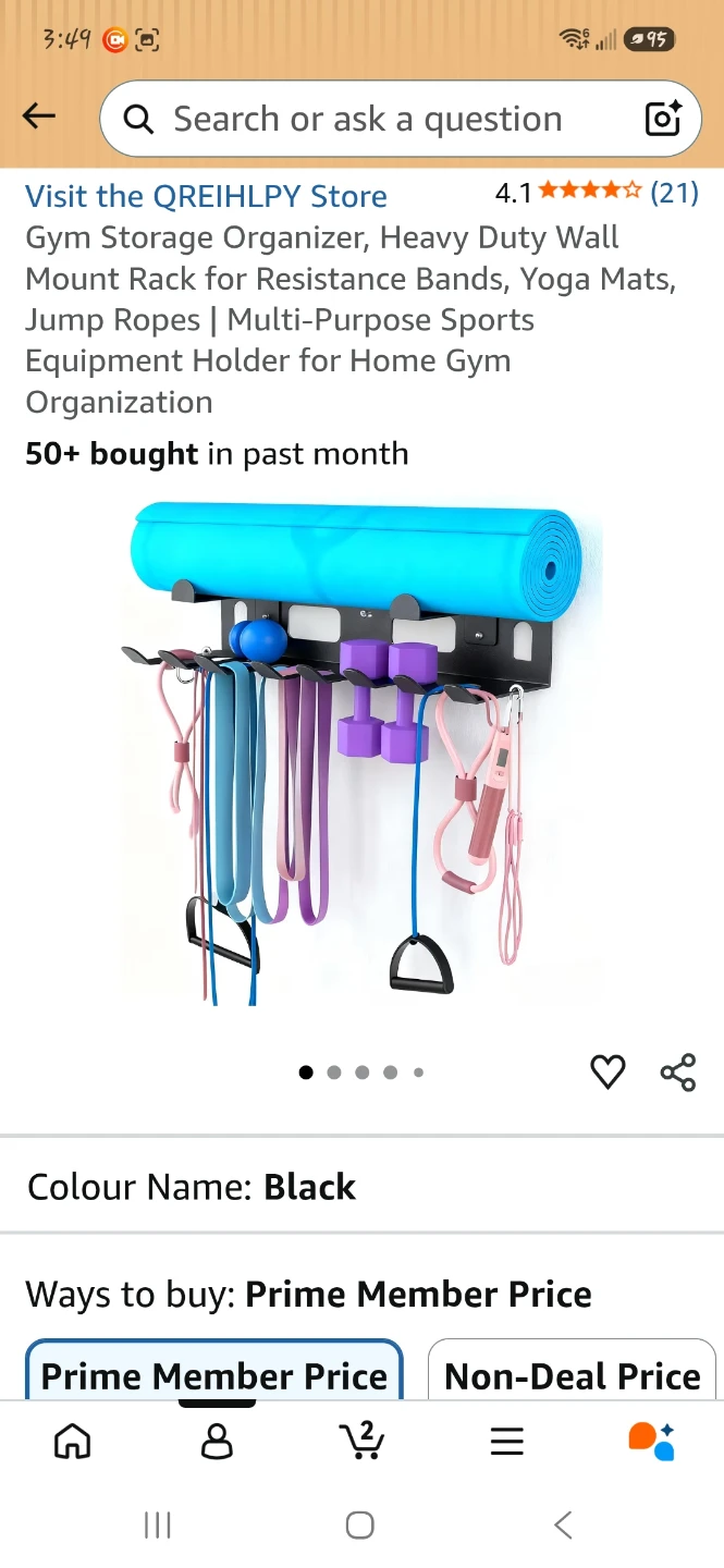 Wall Mounted Multi-Purpose Gym Rack