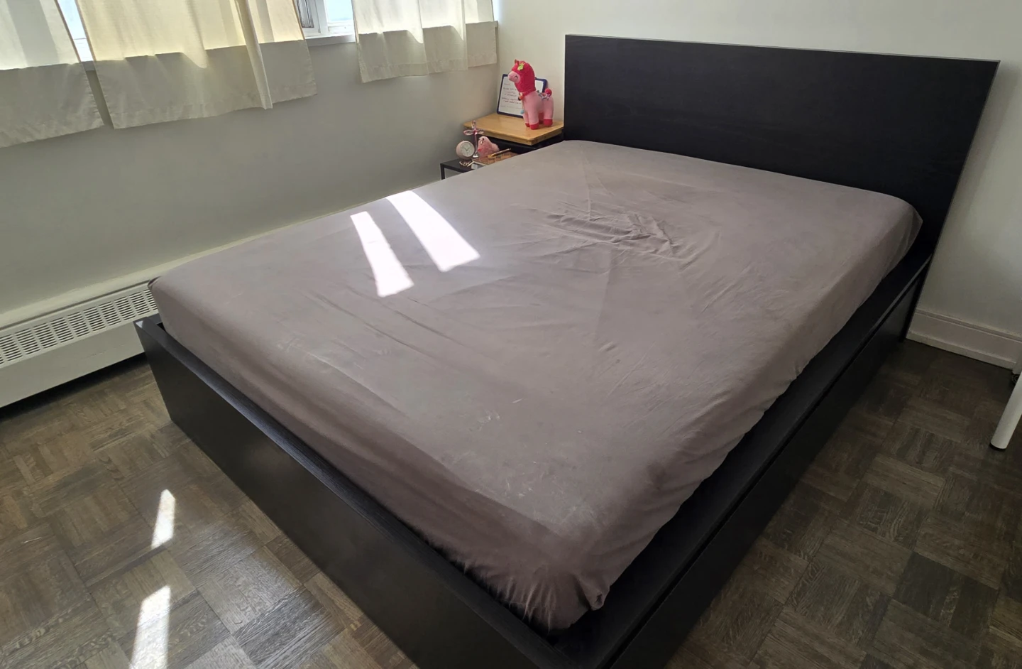 IKEA MALM high bed frame with 2 storage boxes - photo 3