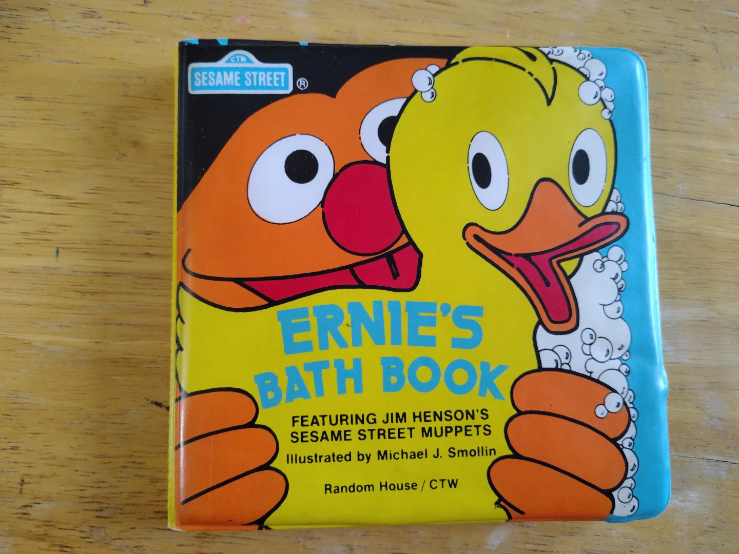 Sesame Street Ernie's Bath Book