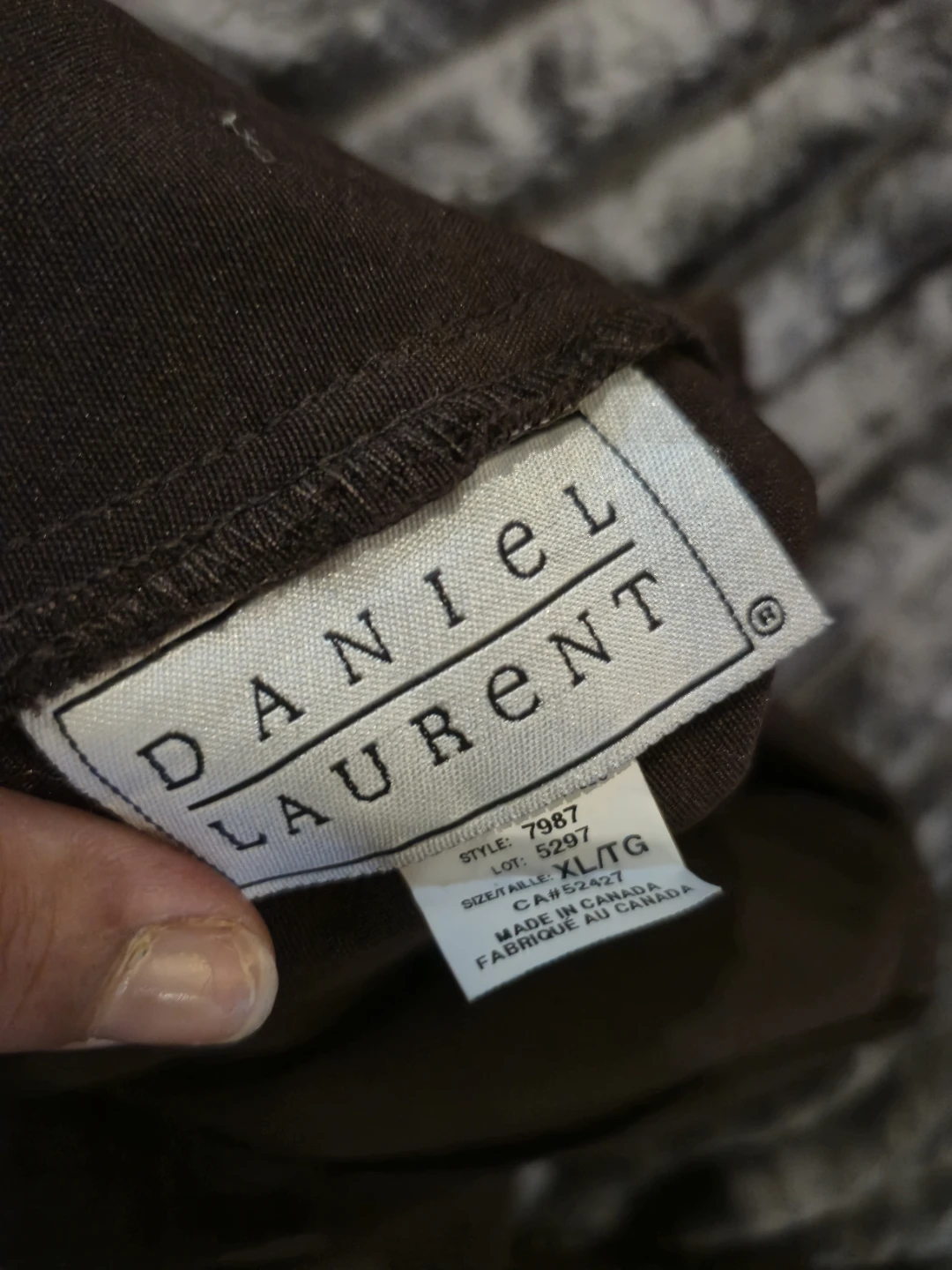 Daniel Laurent Brown Trousers Size XL - photo 2