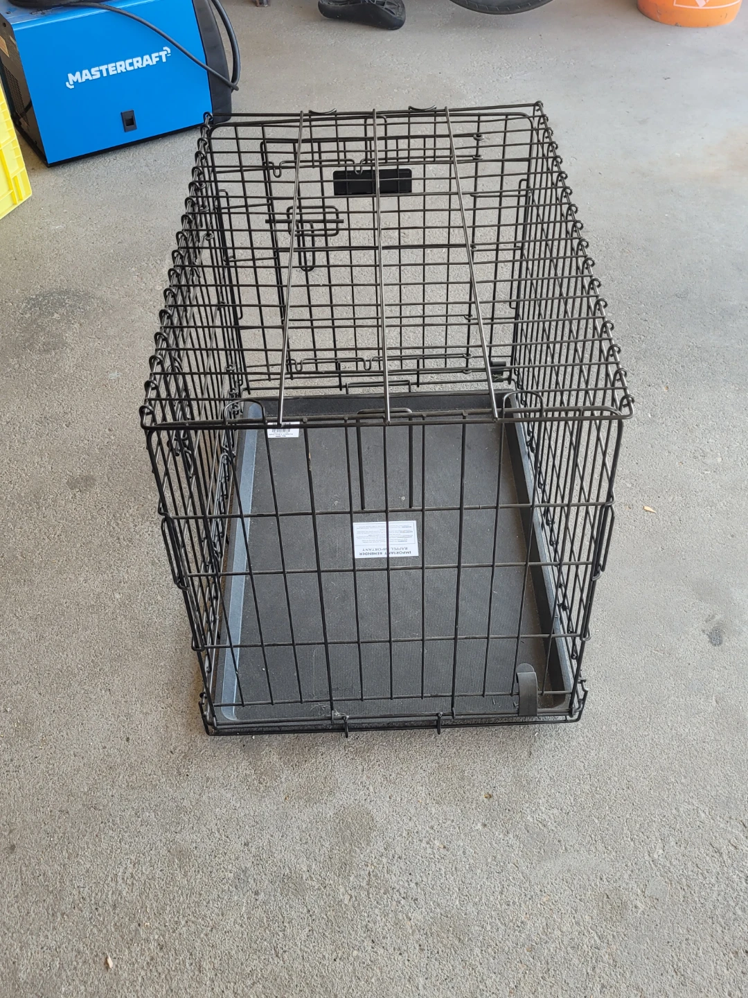 Collapsible Metal Dog Crate
