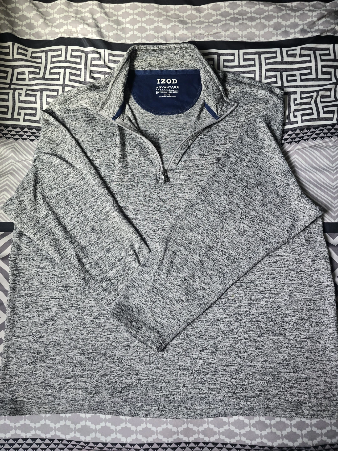 IZOD Advantage Performance Quarter-Zip Sweater