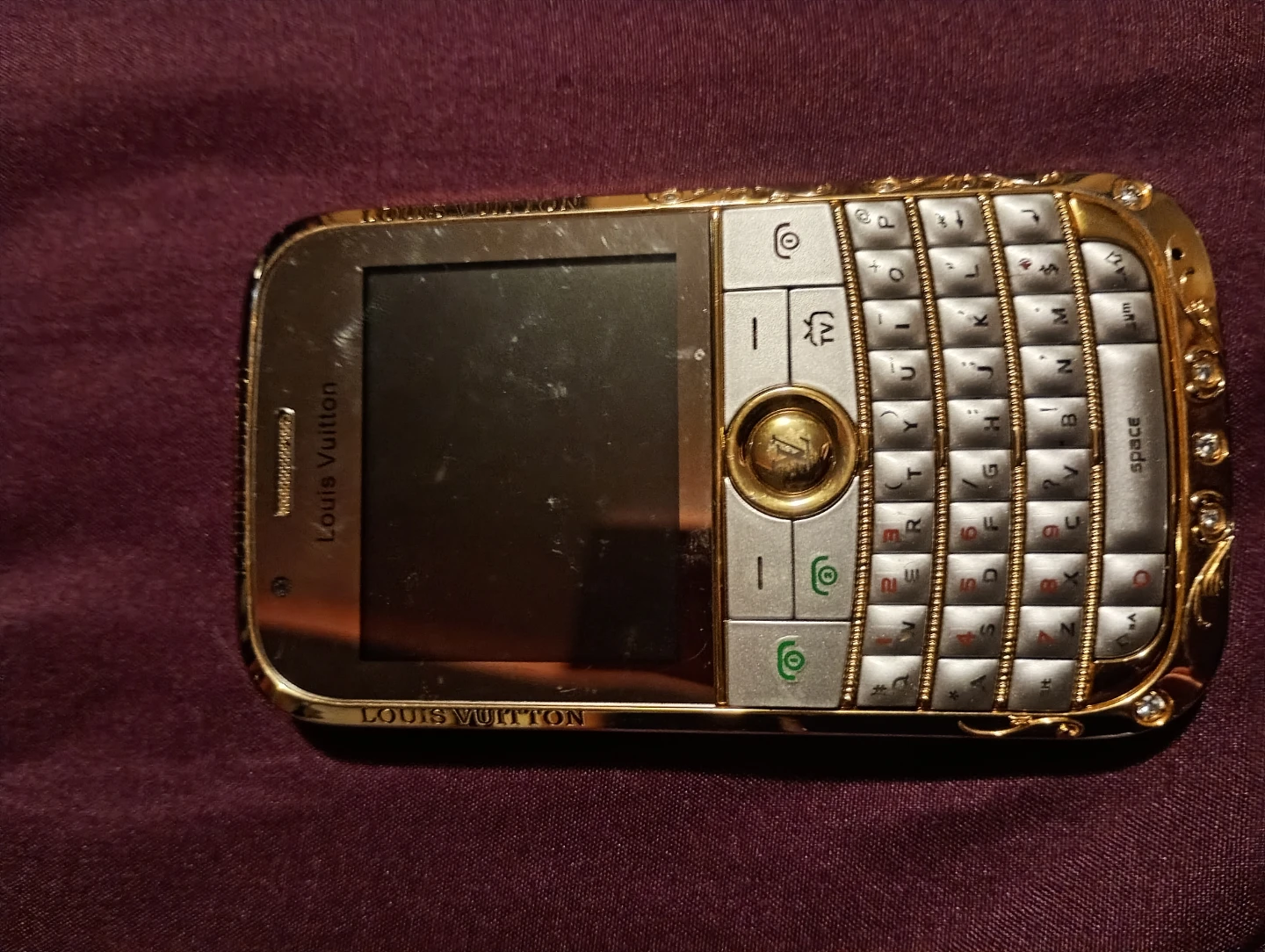 Louis Vuitton branded mobile phone