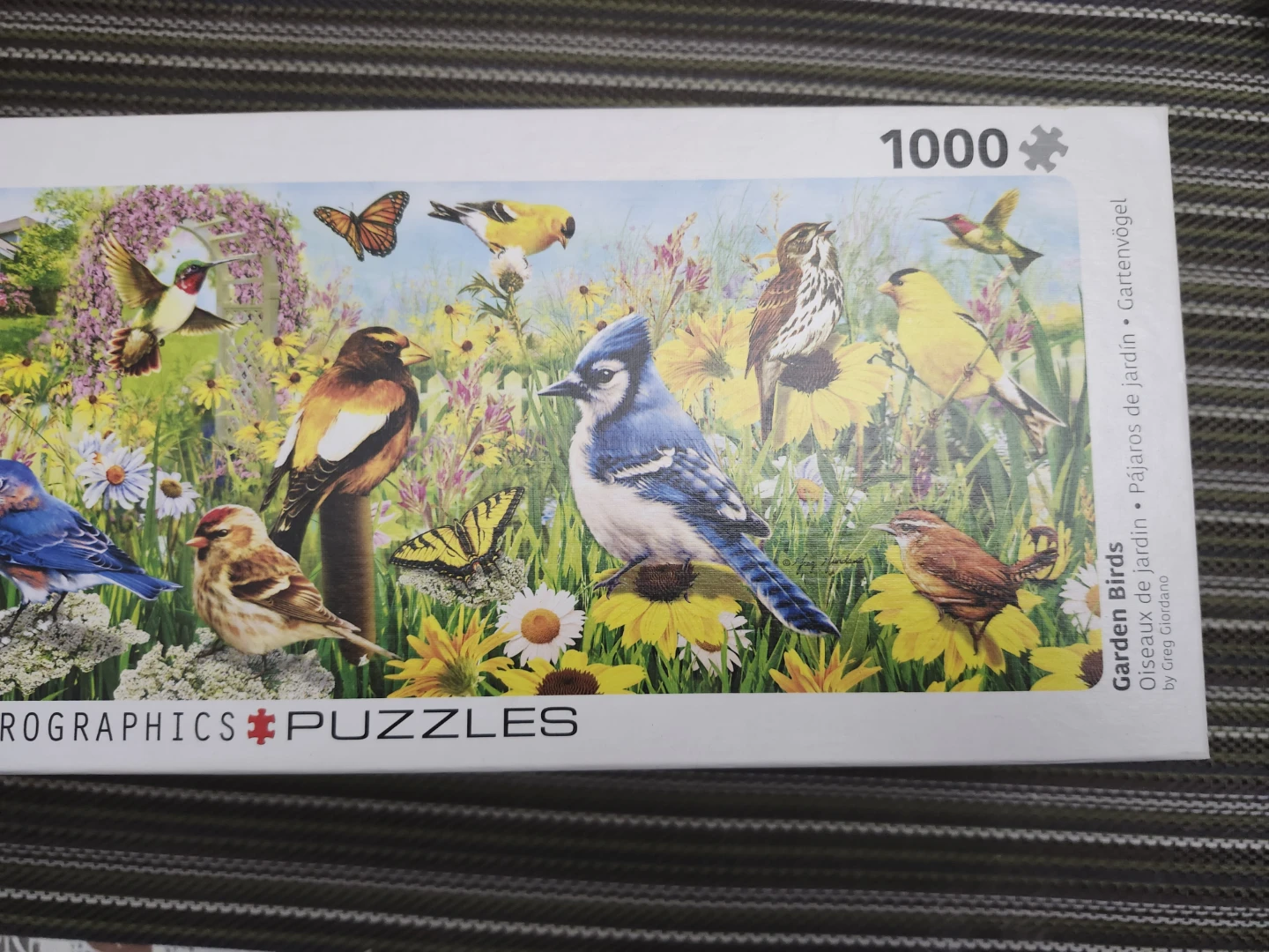 EuroGraphics Garden Birds Panoramic Puzzle 1000 Pieces - photo 4