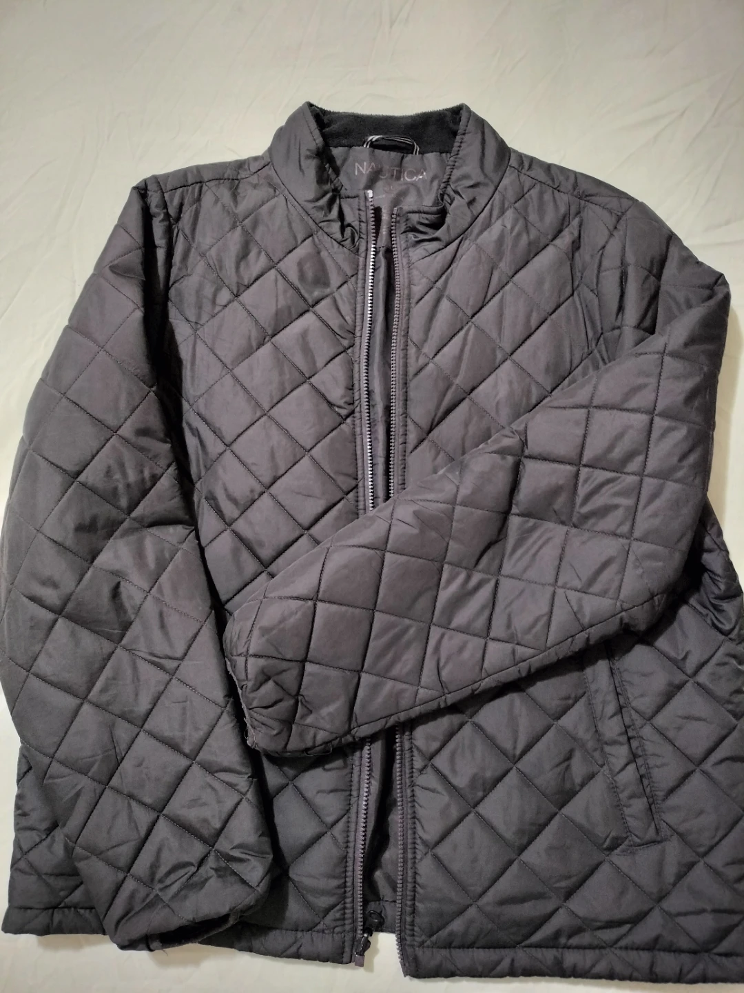 Nautica Black Quilted Jacket