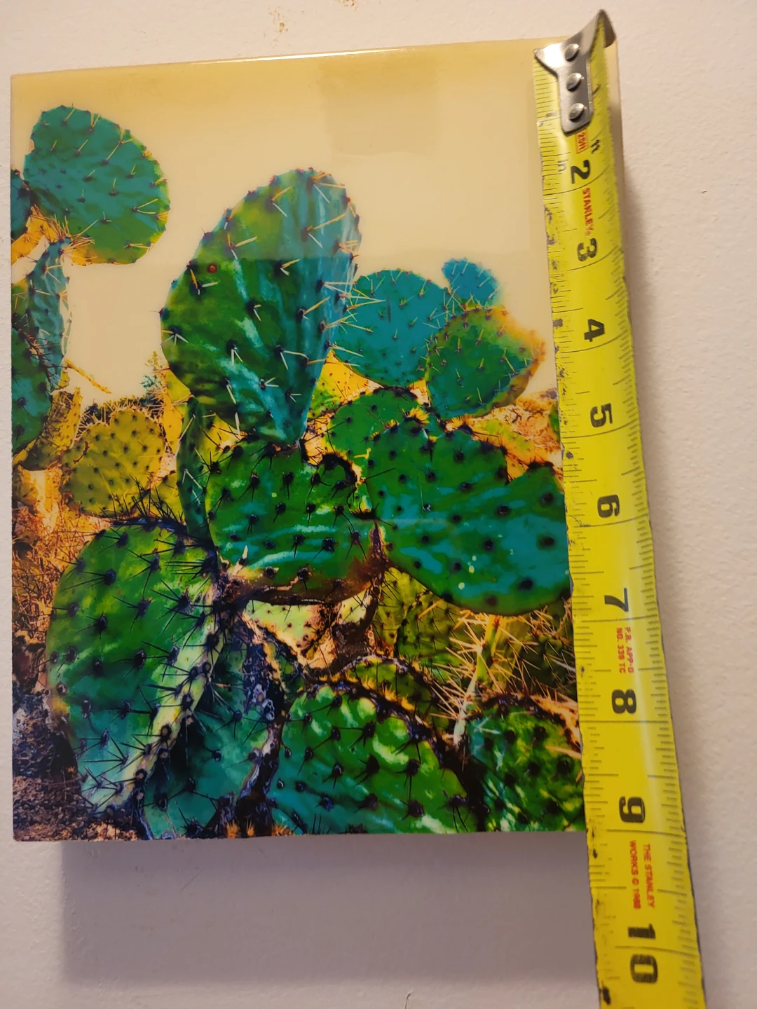 RESIN Cactus Wall Art