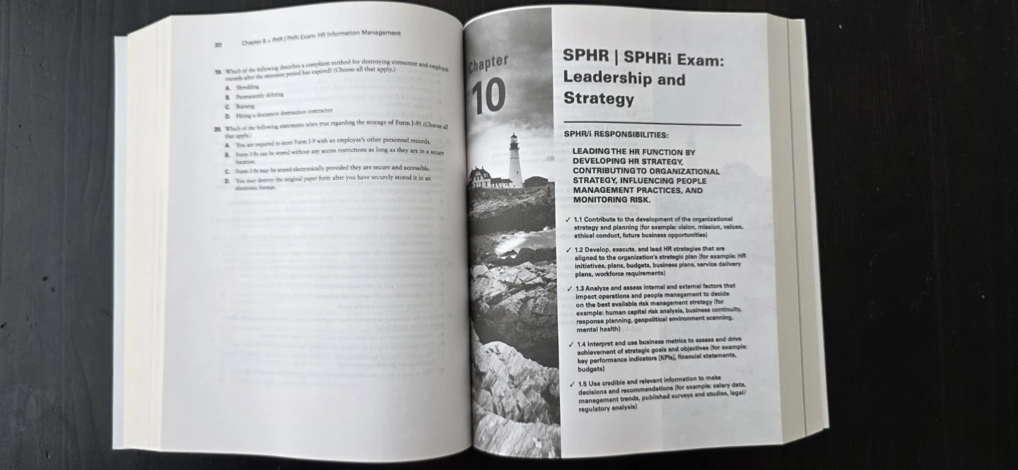 PHR, PHRi, SPHR, SPHRi Study Guide - 6th Edition 🏈 - photo 2