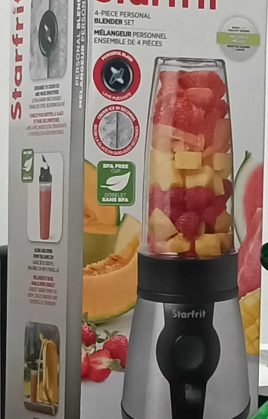 Starfrit 4-Piece Personal Blender Set