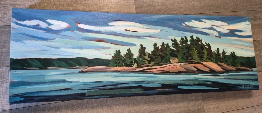 Vergeer Landscape Oil Painting