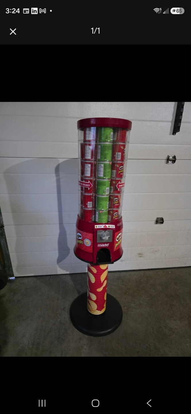 Pringles machine! Fun for your man-cave