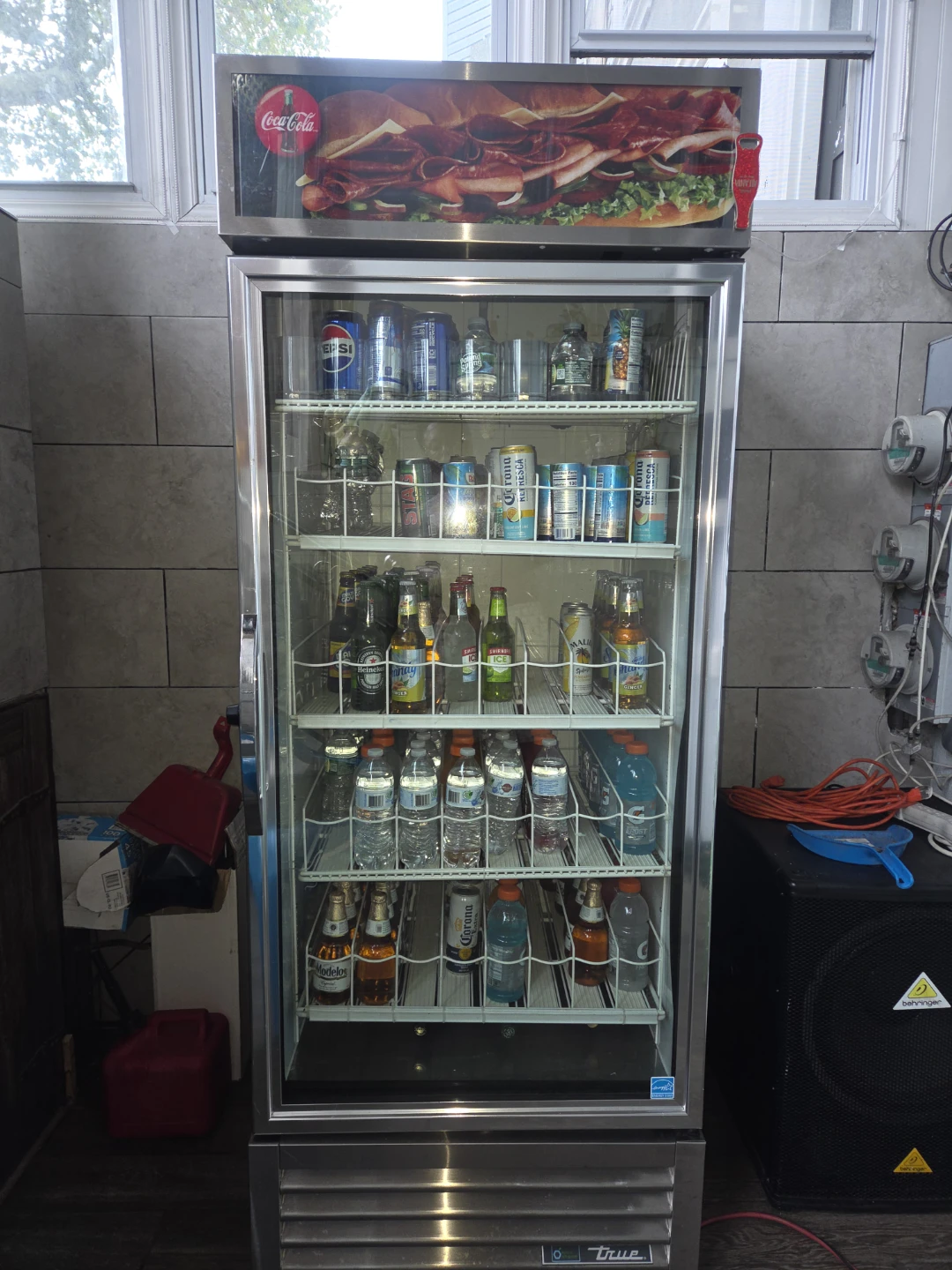 True Manufacturing Glass Door Refrigerator