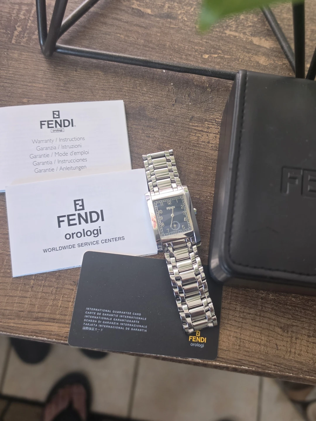 Fendi Orologi Rectangular Watch - photo 2