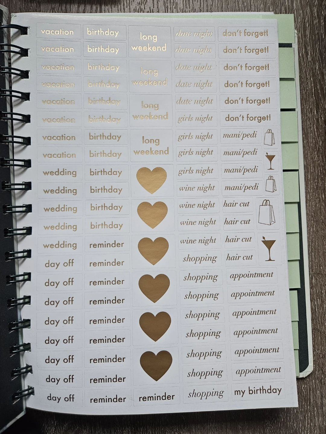 12 month planner - photo 2