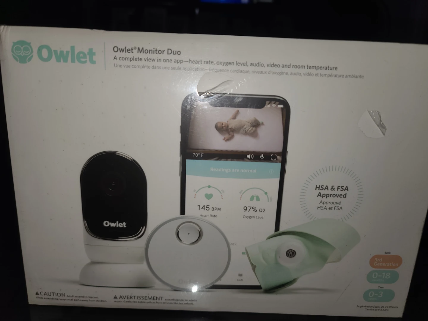 Owlet Monitor Duo 3rd Generation - photo 2