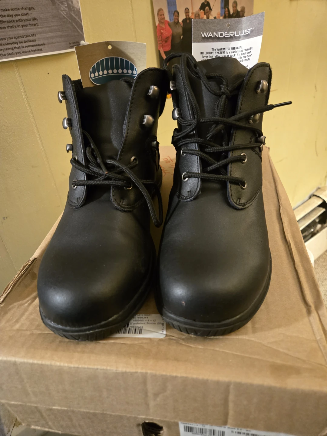 Wanderlust Boston Black Boots