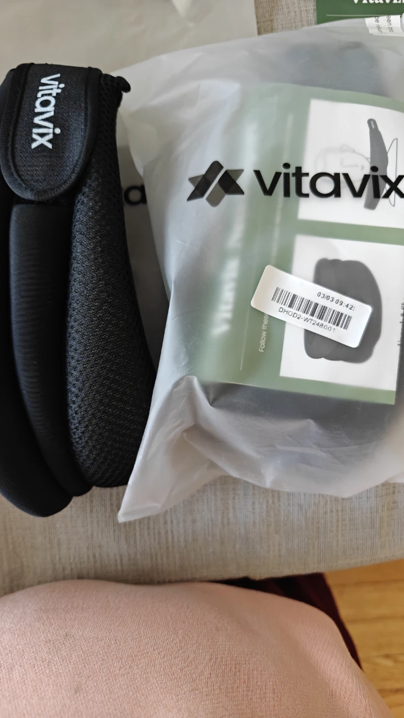 Vitavix Neck Support for Snoring, Soft Foam Neck Brace Relief - photo 3