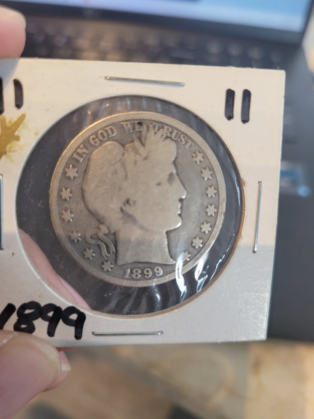 1899 Barber half dollar