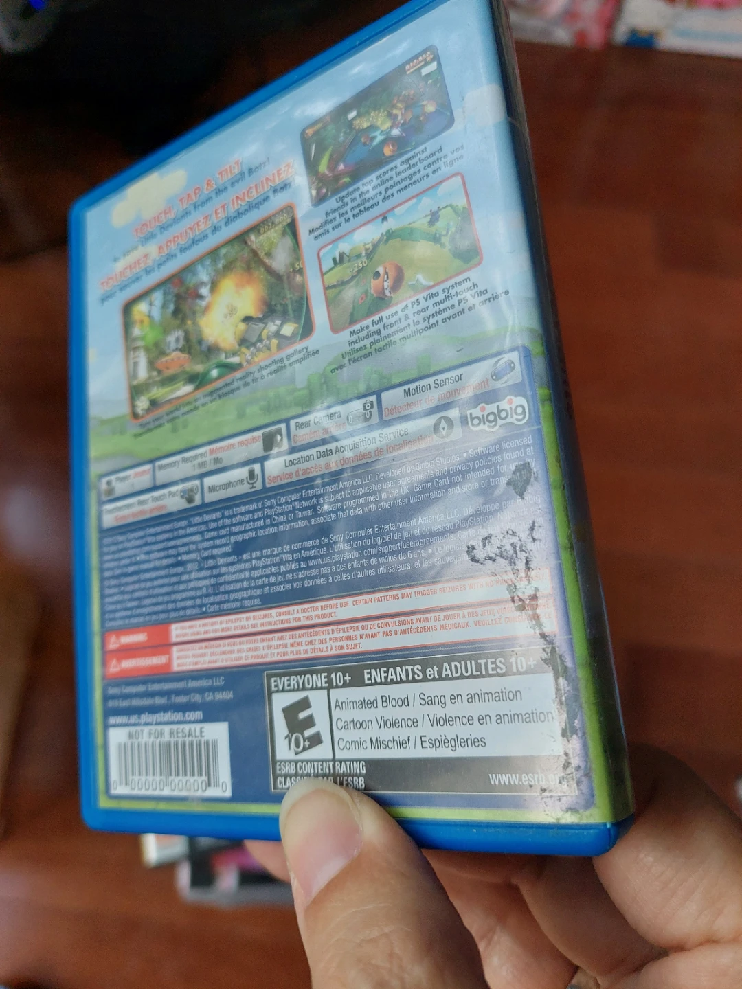 🏈 Little Deviants PS Vita Game - photo 3
