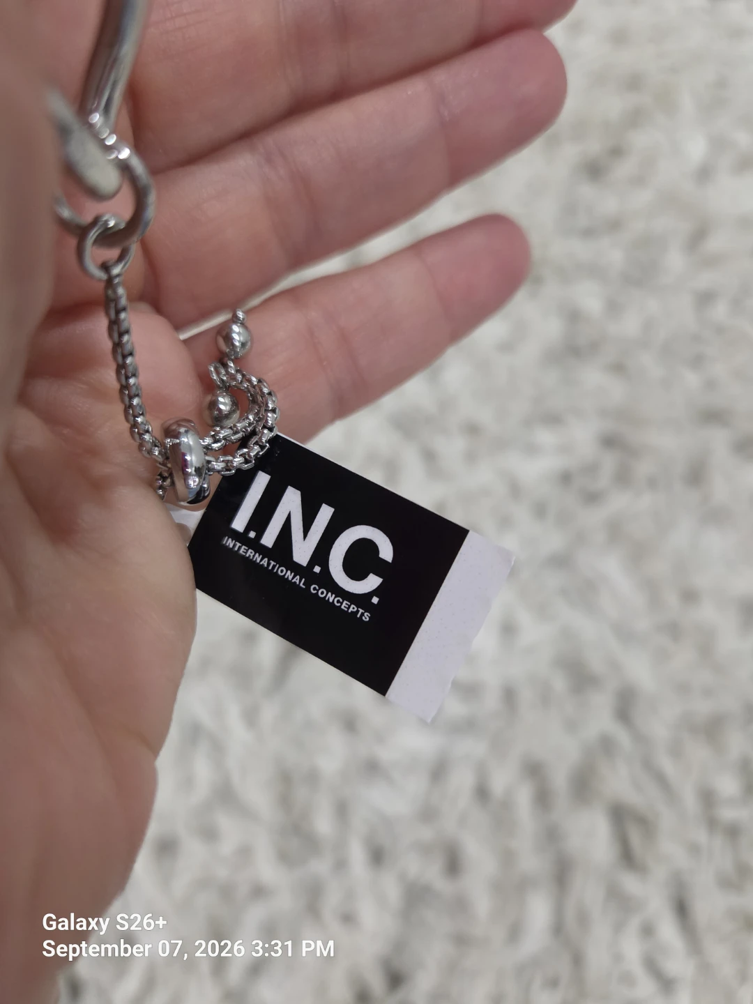 I.N.C. International Concepts Crystal Chain Bracelet - photo 4