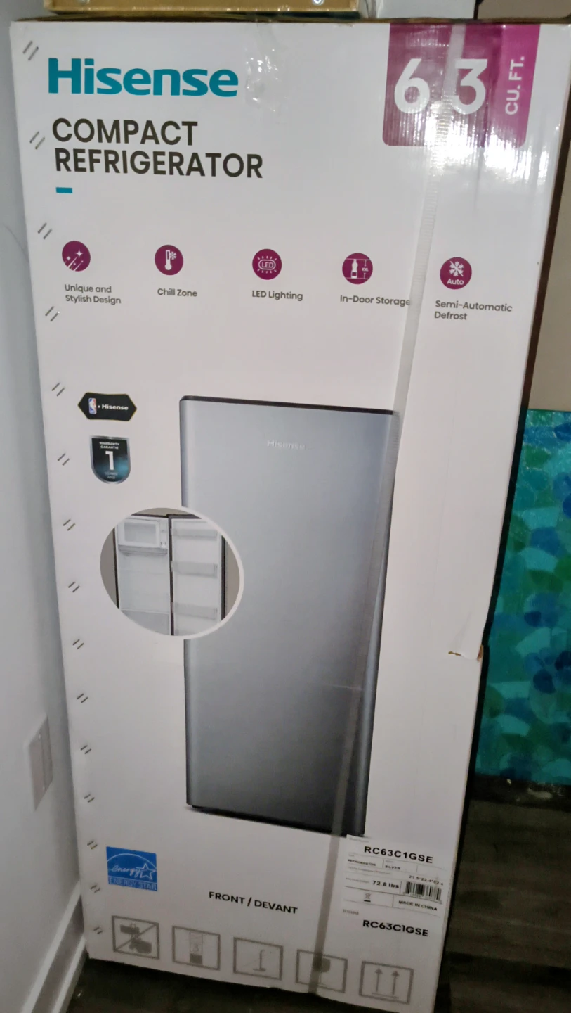 Hisense 6.3 cu. ft. Compact Refrigerator