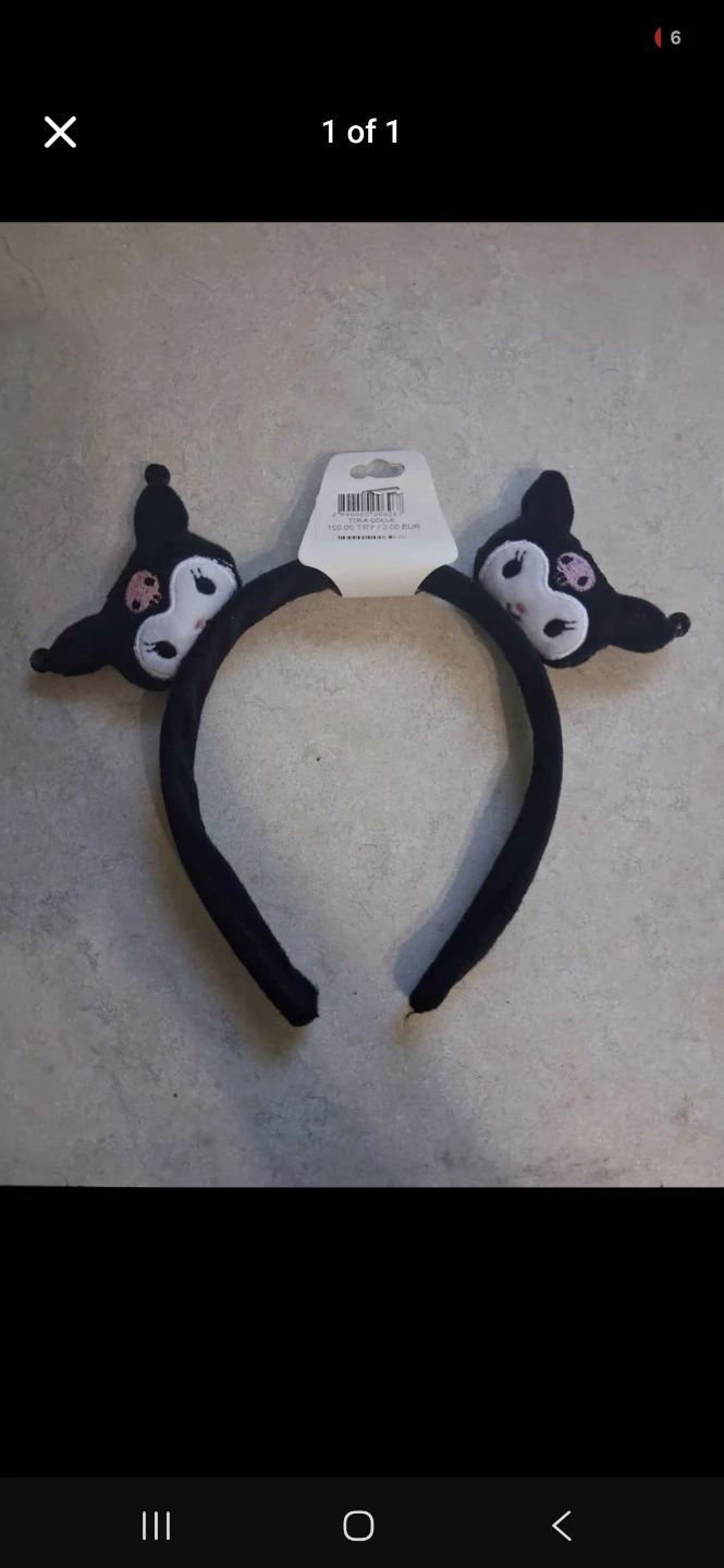 Sanrio Kuromi Headband
