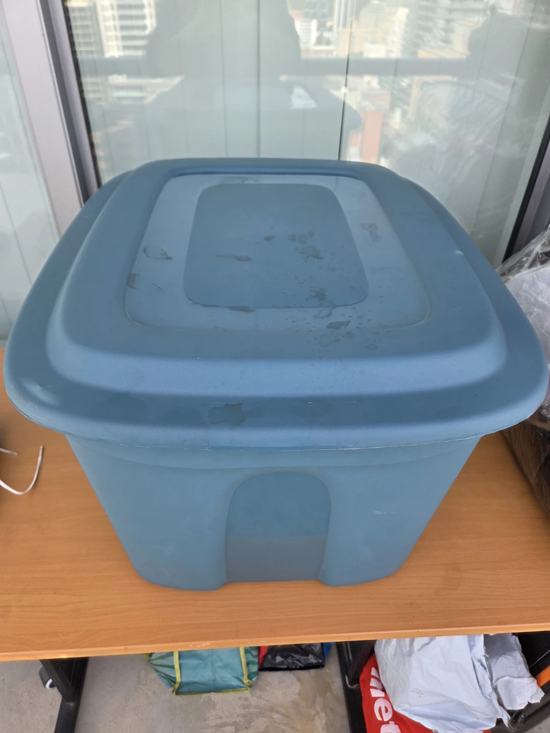 Type A Blue Storage Bin