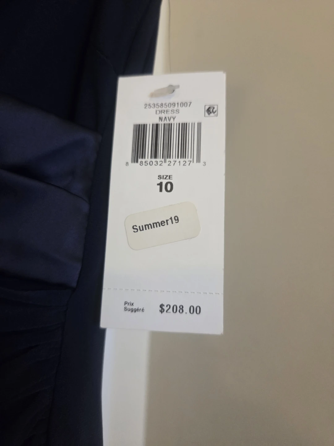 Brand new Lauren Ralph Lauren Navy Dress - photo 2