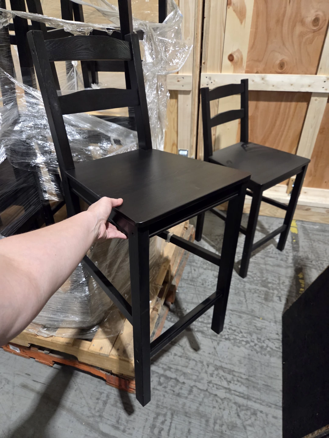 6 IKEA JOKK MOKK Bar Stools (Set of 6) - photo 4