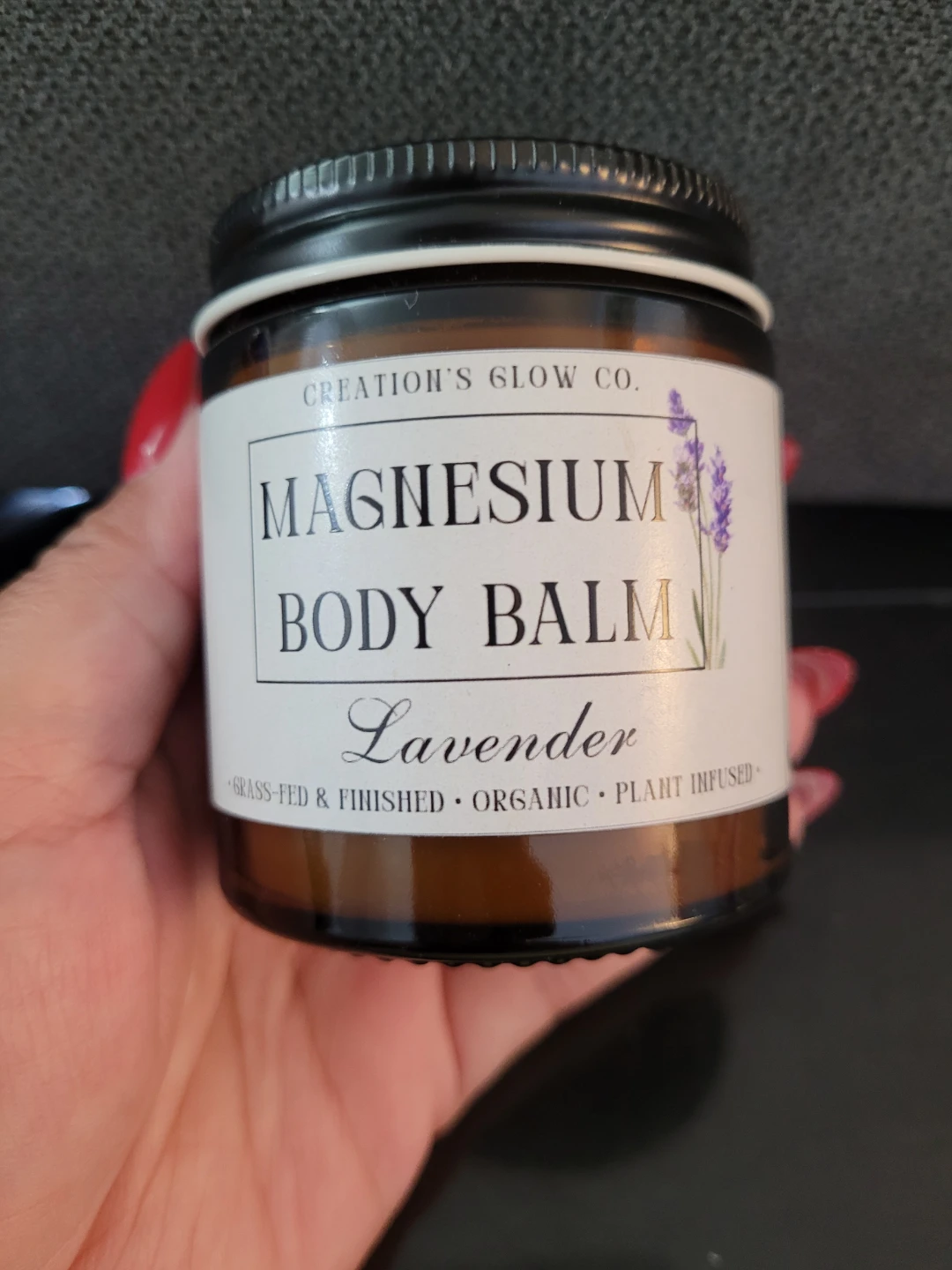 Creation's Glow Co. Magnesium Body Balm - Lavender