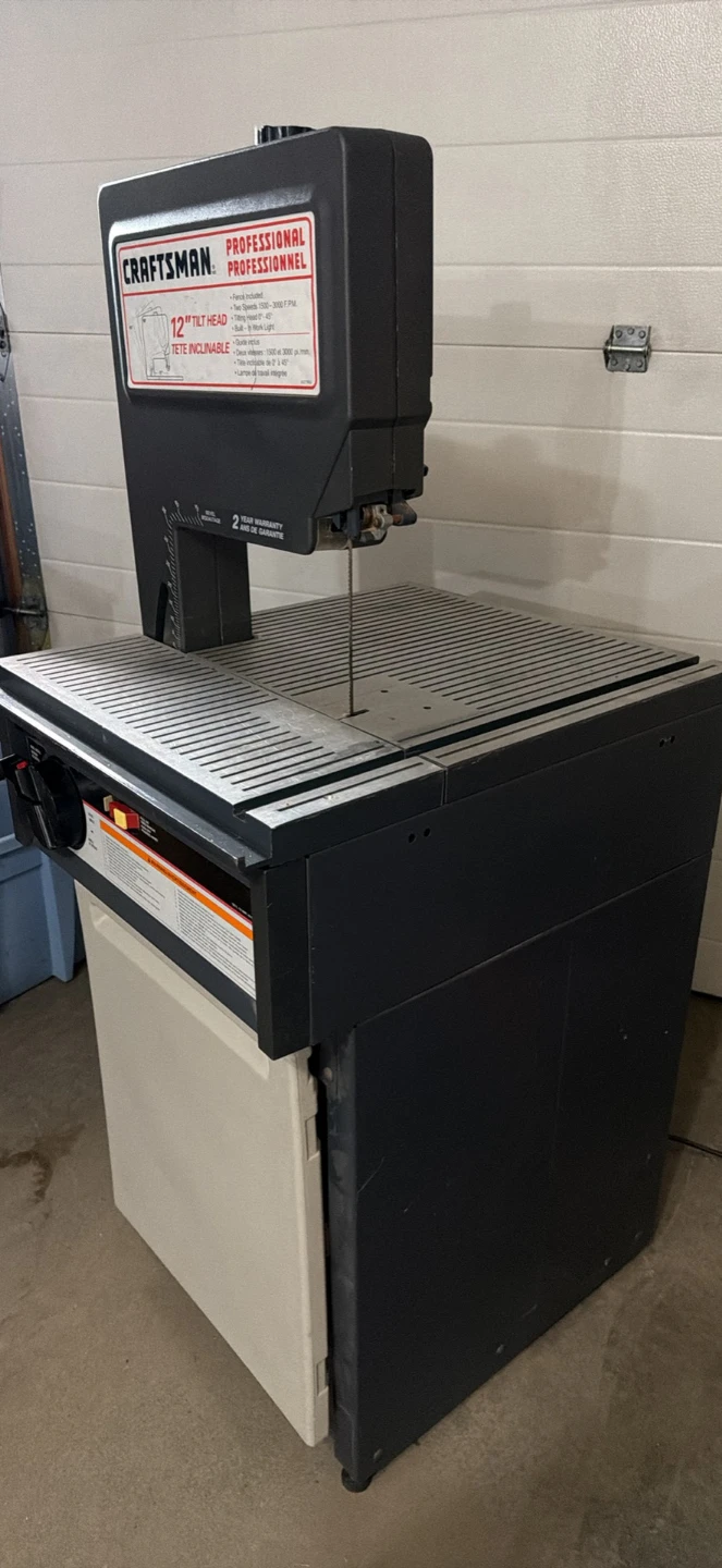 Craftsman 12" Professional Tilt Head Band Saw