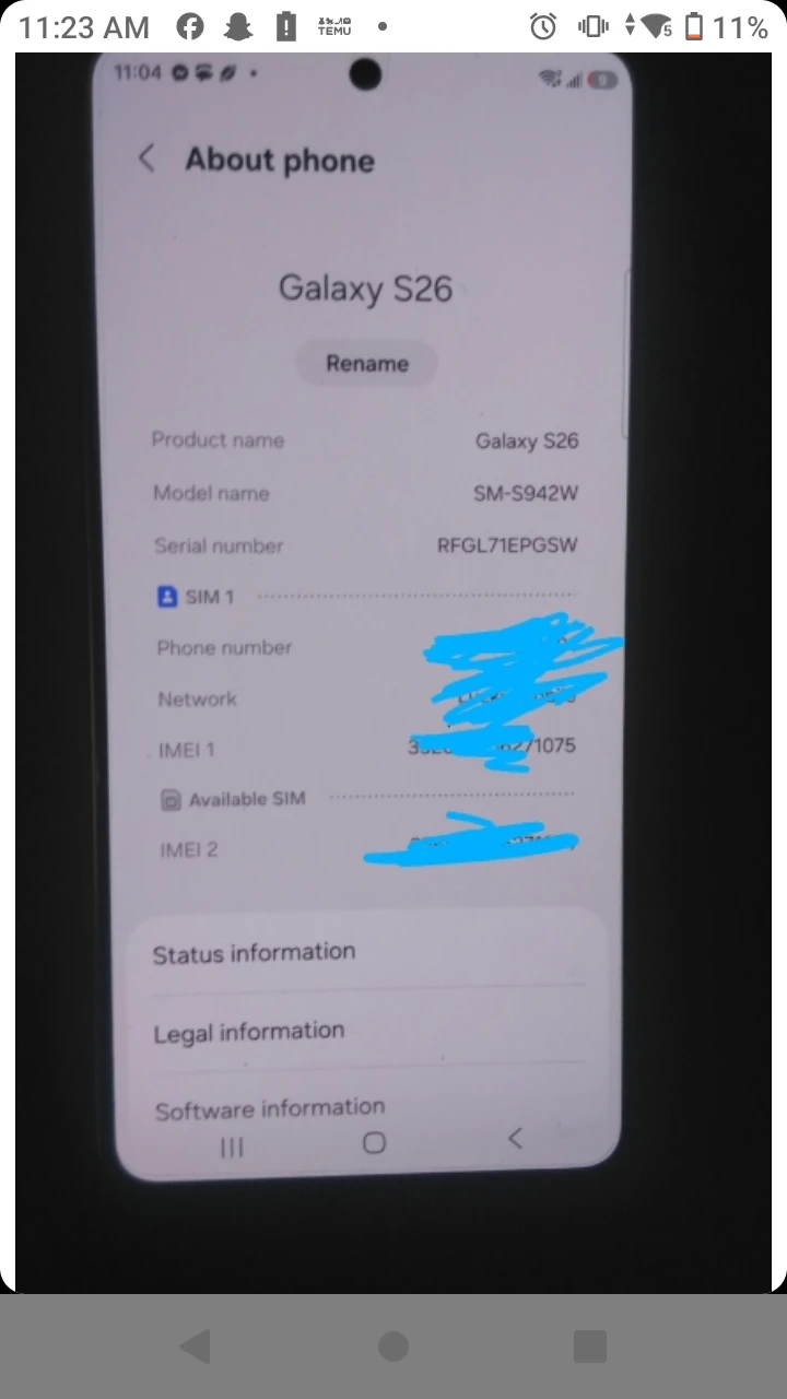 Samsung Galaxy S26 Smartphone - photo 2
