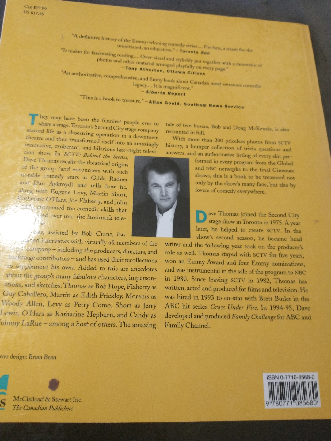Excellent 1996 SCTV Behind the Scenes by Dave Thomas - photo 2