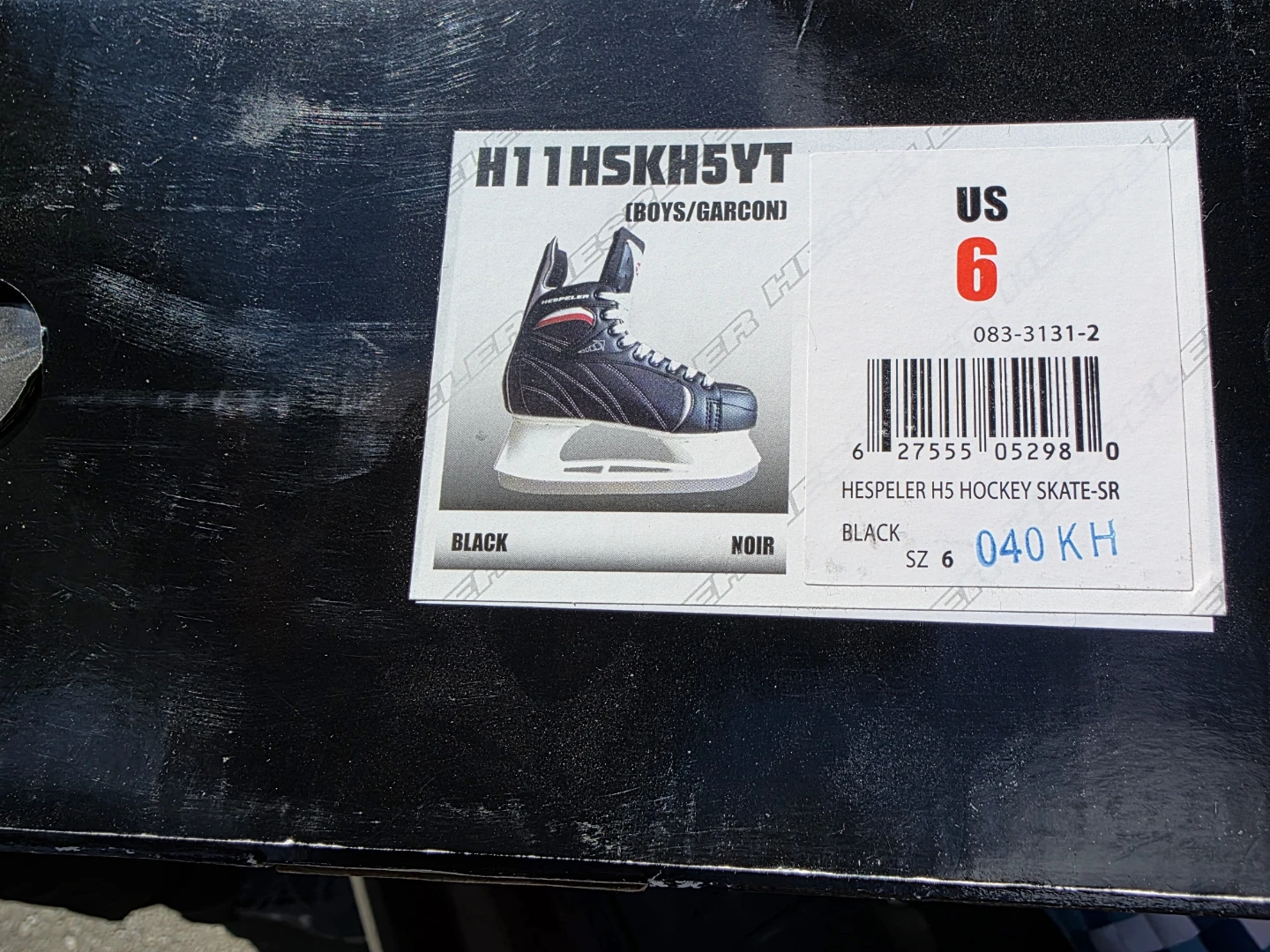 Hespeler H5 Youth Hockey Skates - US Size 6 - photo 3