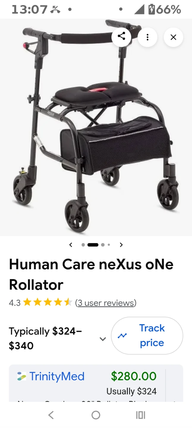 Nexus One Rollator - photo 5