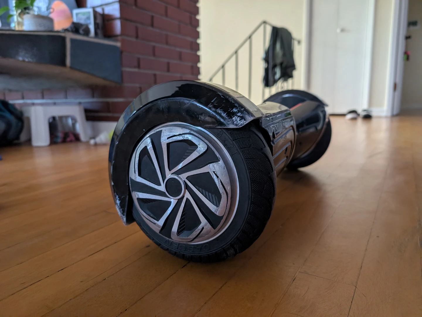 Black and Red Hoverboard