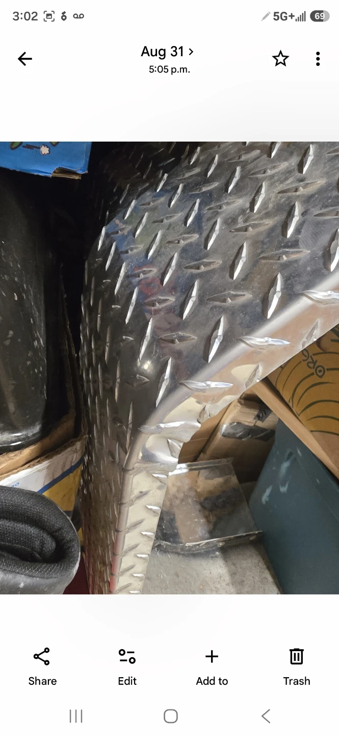 Aluminum Diamond Plate Trailer Fenders 🏈 - photo 2