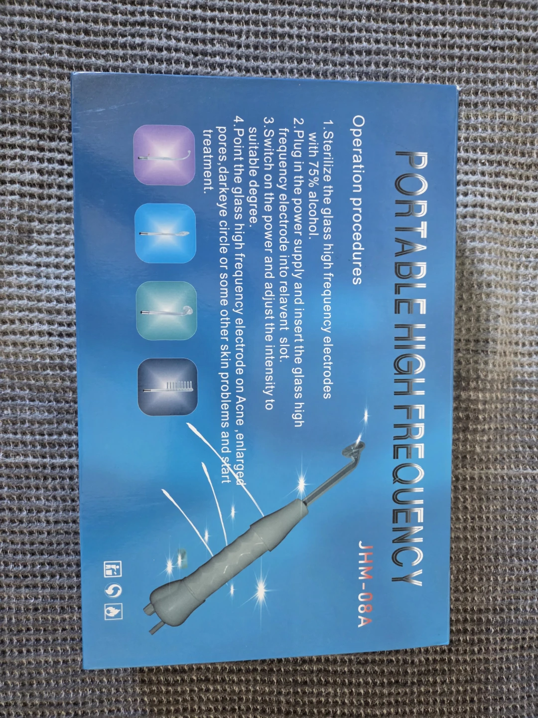 Portable High frequency wand