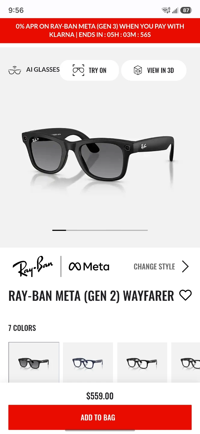 Ray-Ban Meta Gen 2 Smart Glasses - photo 4