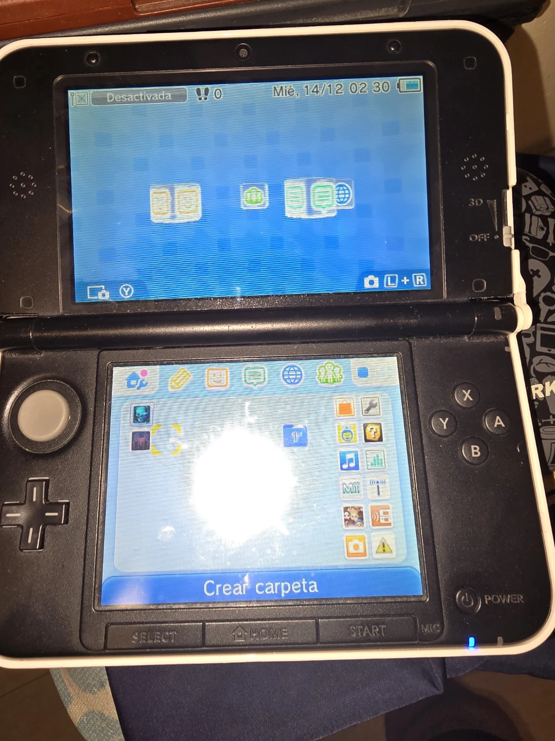 Nintendo 3DS xl Azul - photo 4