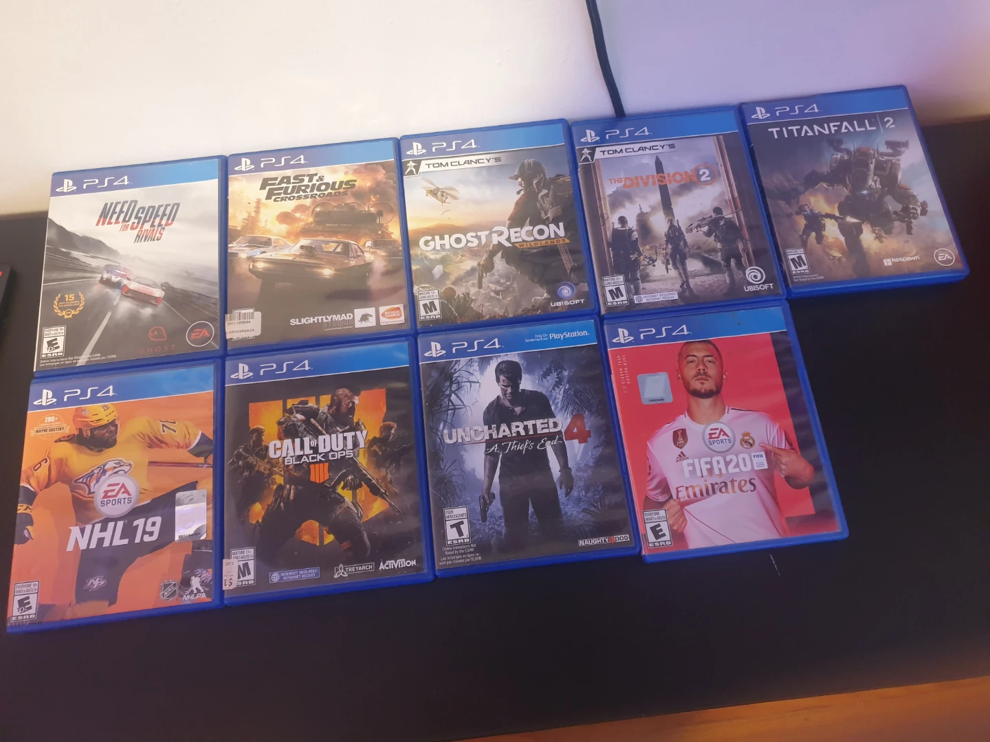 Collection of 8 PS4 Games