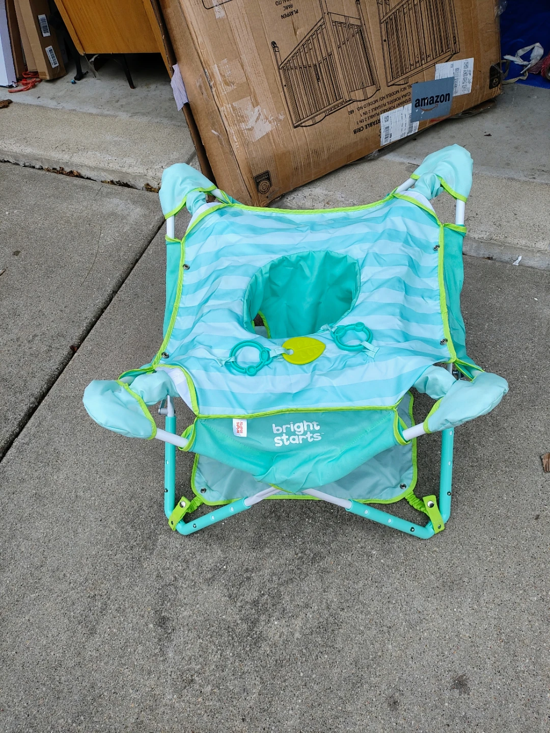 Bright Starts Pop 'N Jump Portable Baby Activity Center - photo 4