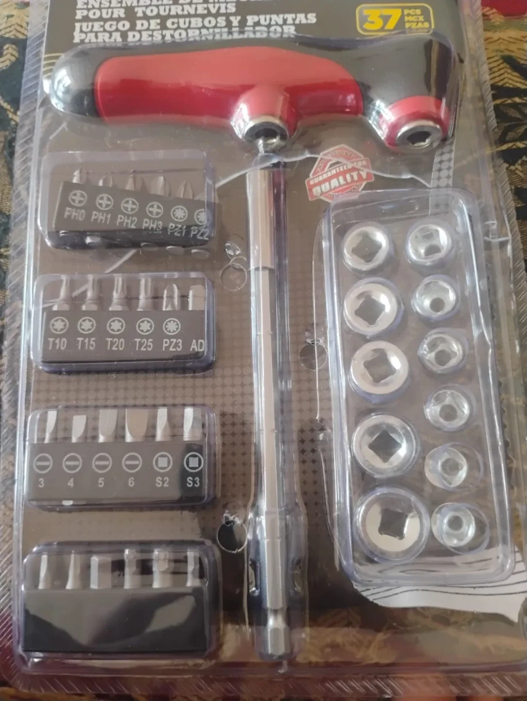 Screwdriver and Socket Set