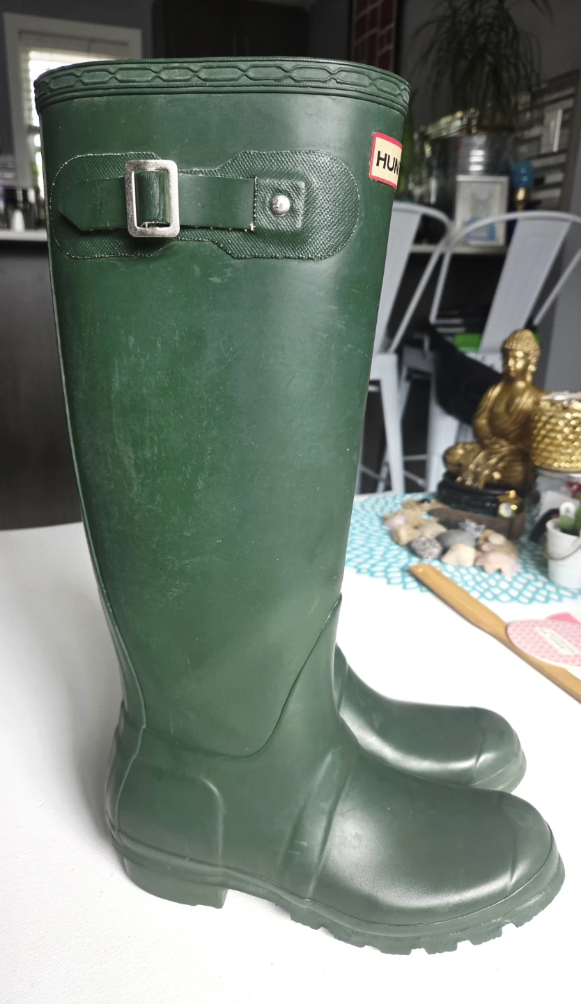 Hunter Original Tall Rain Boots Green - photo 2