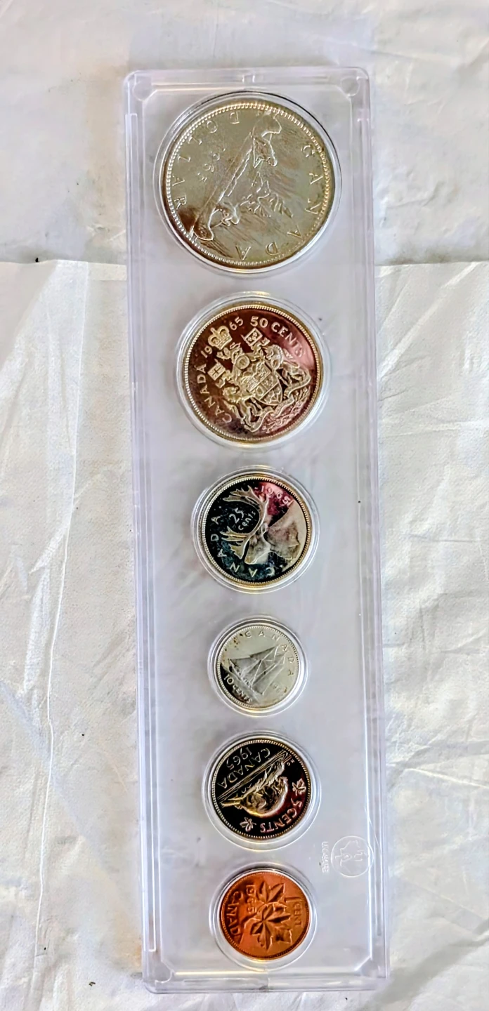 1965 Canadian Mint Proof-Like Coin Set - photo 2