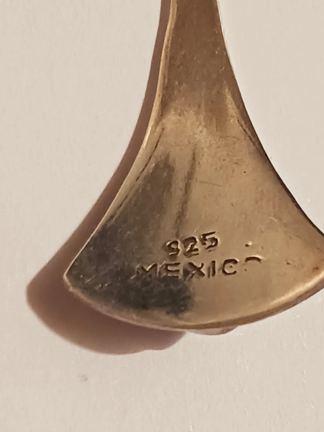 Gorgeous Sterling Silver Mexican Designer PurpleStone Earrings - photo 4